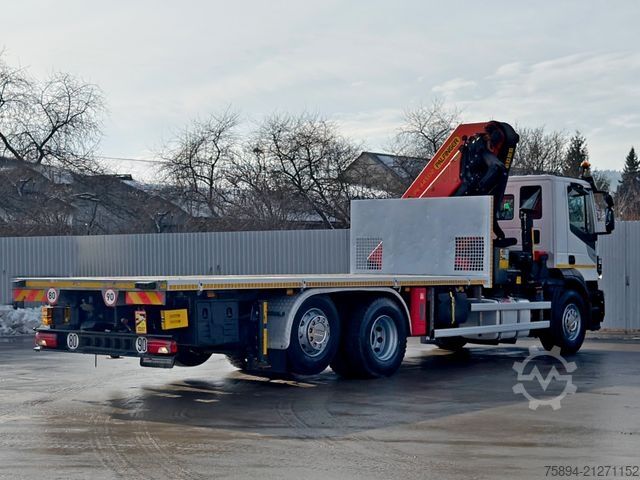 Autokran IVECO Stralis 460 PRITSCHE 6,60m +KRAN +FUNK