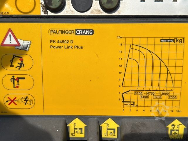 Autokran IVECO Stralis 460 PRITSCHE 6,60m +KRAN +FUNK