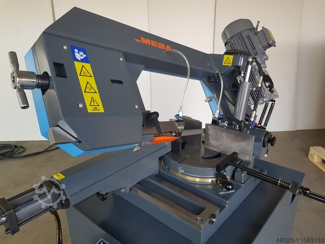 Bandsäge, Doppelgehrung, Halbautomat MEBAbase 24DG-HS