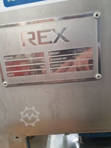 Meat processing machine Rex Bowl Cutter RK-125 SLF