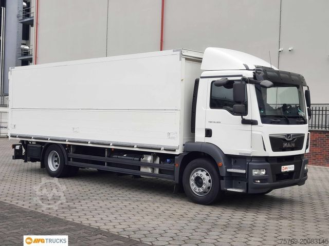 Box truck MAN TGM 18.320 GetrÀnkekoffer Böse LBW 2xAHK