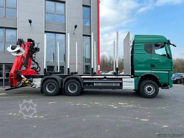 Timber transporter MAN TGX 33.520 6x4 BB Epsilon Q150Z SOFORT VERFÜGBAR!