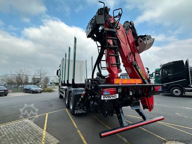 Timber transporter MAN TGX 33.520 6x4 BB Epsilon Q150Z SOFORT VERFÜGBAR!