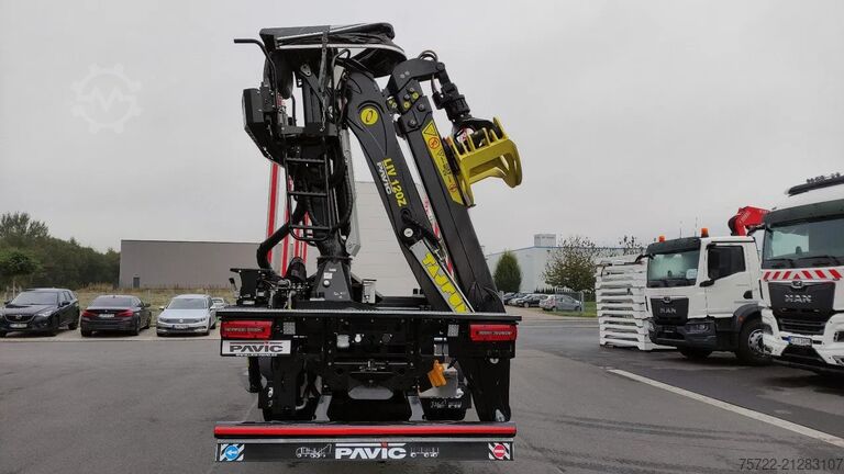 Holztransporter MAN TGX 33.520 6x4 BL Kurzholz Epsilon / Tajfun