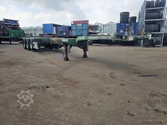 Container transport D-TEC VCC-01 FLEXITRAILER/ALL CONNECTIONS/ APK/TUV 23...
