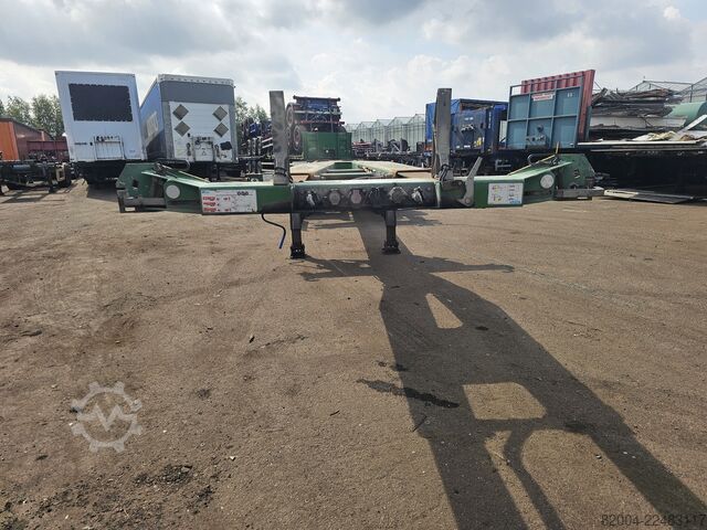 Container transport D-TEC VCC-01 FLEXITRAILER/ALL CONNECTIONS/ APK/TUV 23...