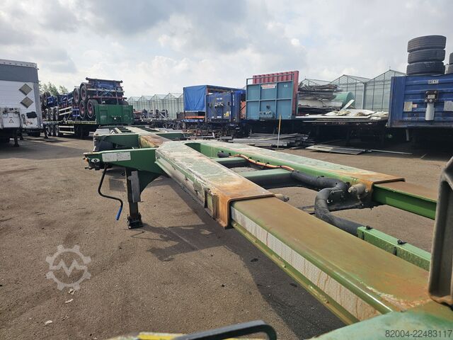 Container transport D-TEC VCC-01 FLEXITRAILER/ALL CONNECTIONS/ APK/TUV 23...