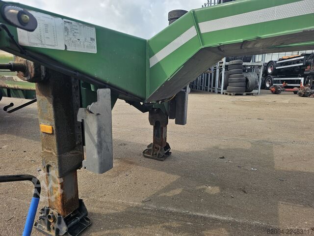 Container transport D-TEC VCC-01 FLEXITRAILER/ALL CONNECTIONS/ APK/TUV 23...