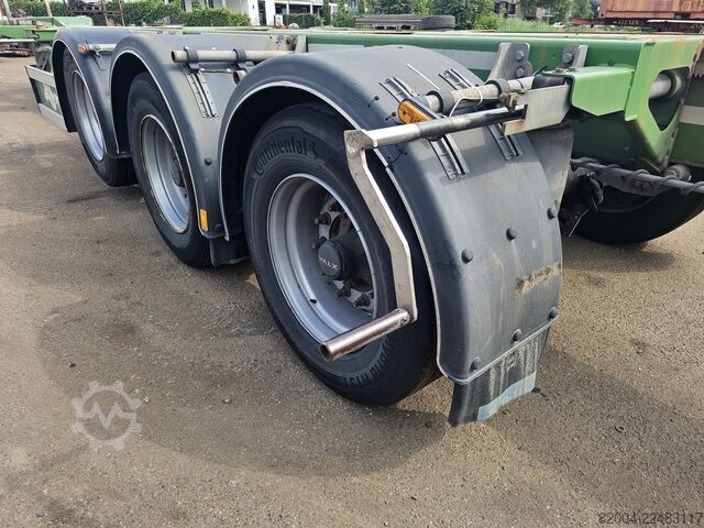 Container transport D-TEC VCC-01 FLEXITRAILER/ALL CONNECTIONS/ APK/TUV 23...