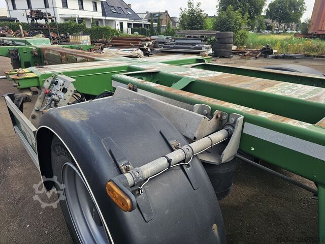 Container transport D-TEC VCC-01 FLEXITRAILER/ALL CONNECTIONS/ APK/TUV 23...