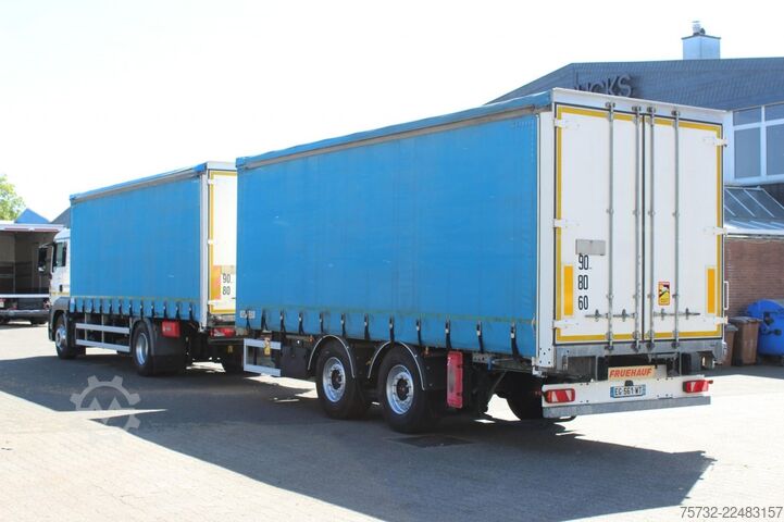 LKW mit Pritsche & Plane MAN TGS 18.440 Plane Zug Schlafplatz AHK Retarder