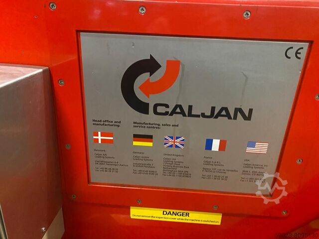 Telescopic conveyor/ Conveyor belt Caljan Hydraulik