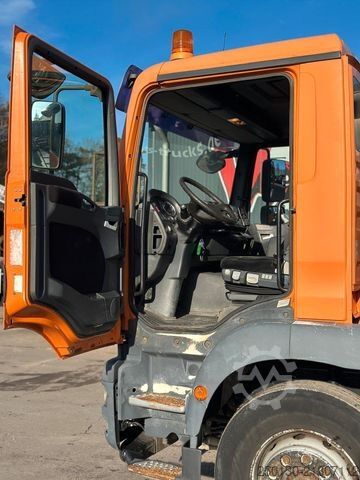 Skip truck MAN TGM 18.340 4x2 BL Gergen Absetzkipper  Funk