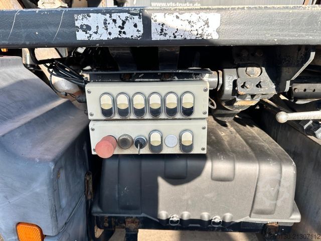Skip truck MAN TGM 18.340 4x2 BL Gergen Absetzkipper  Funk