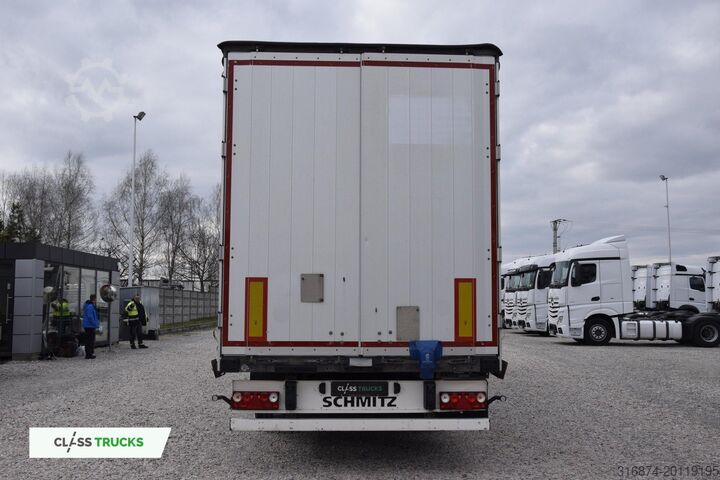 Box semitrailer SCHMITZ CARGOBULL SCS24/L Lifting Axle