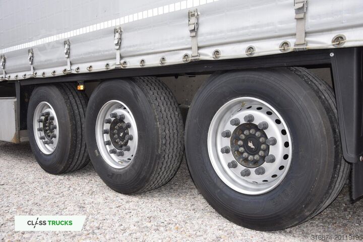 Box semitrailer SCHMITZ CARGOBULL SCS24/L Lifting Axle
