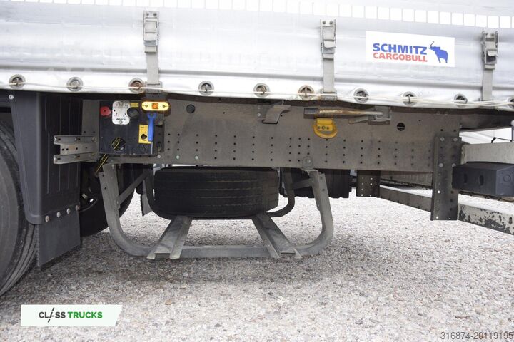 Box semitrailer SCHMITZ CARGOBULL SCS24/L Lifting Axle
