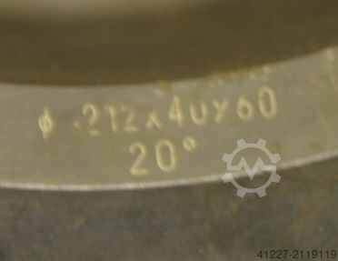 Wood cutter Leuco 212x40x60 20°