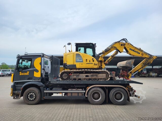 6m roll-off container/ low loader Hitta 6m Abrollplattform HAP60SP