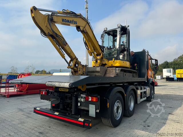 6m roll-off container/ low loader Hitta 6m Abrollplattform HAP60SP