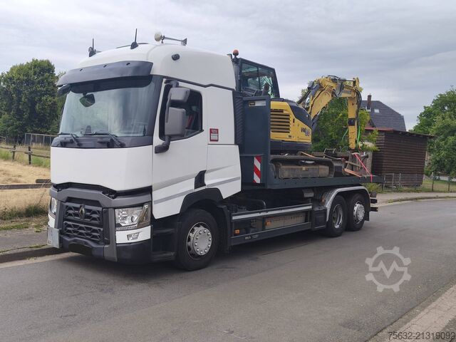 6m roll-off container/ low loader Hitta 6m Abrollplattform HAP60SP