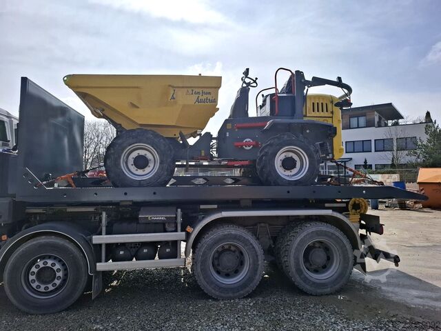 6m roll-off container/ low loader Hitta 6m Abrollplattform HAP60SP