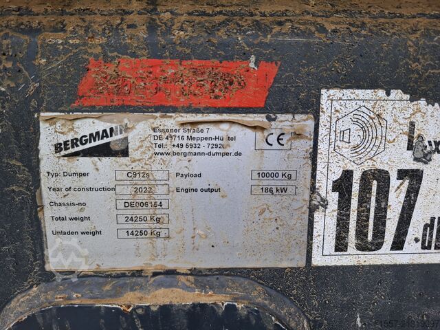 Crawler dumper Bergmann C912s | 2022