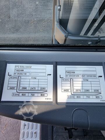 Forklift Jungheinrich, erst 160 Stunden EFG S30