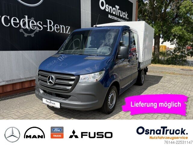 Pritschenwagen Mercedes-Benz Sprinter 215 CDI DOKA Pritsche/Plane Klima, MBUX