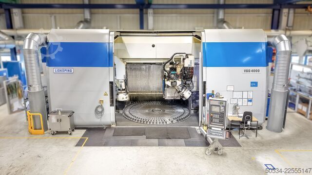 Vertikales CNC-Präzisions-Schleifzentrum KMT LIDKÖPPING VGG 4000