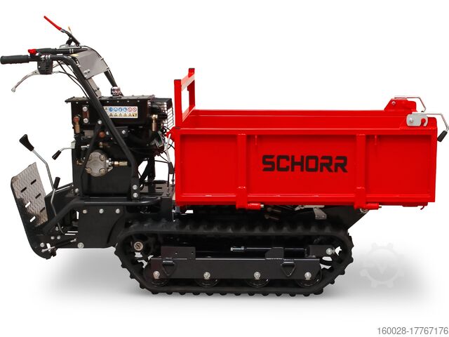 Minidumper SCHORR RR500DHKB2 PRO 500kg Raupendumper