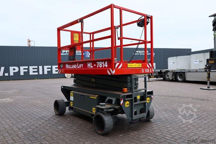 Scissor lift Holland Lift Ecostar HL-7814 Electric, 10m Working Height, 450k