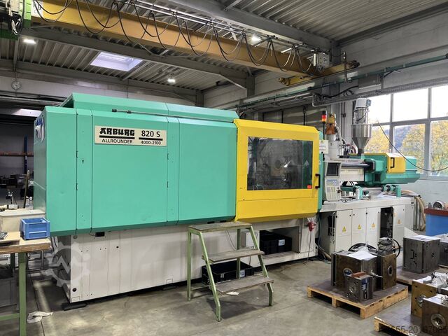 Injection molding machines Arburg Allrounder 820S 4000-2100 mit Multilift 55t Stunden