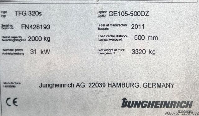 Forklift Jungheinrich TFG320S