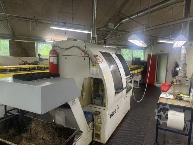 USED CNC-LATHE (SWISS TYPE) TORNOS-BECHLER, MODEL DECO 2000-13A TORNOS-BECHLER DECO 2000-10A