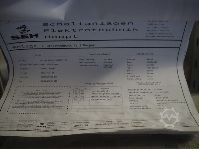 Reciprocating refrigeration compressor Sabroe SMC 112 L