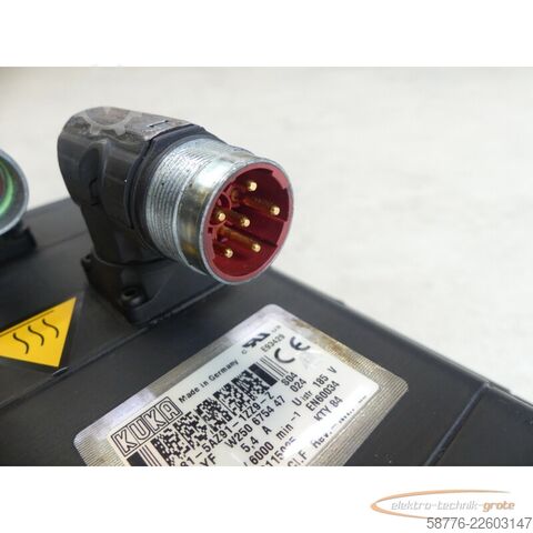 Control unit KUKA 1FK7081-5AZ91-1ZZ9-Z S04 Servomotor SN: YFW250675447024
