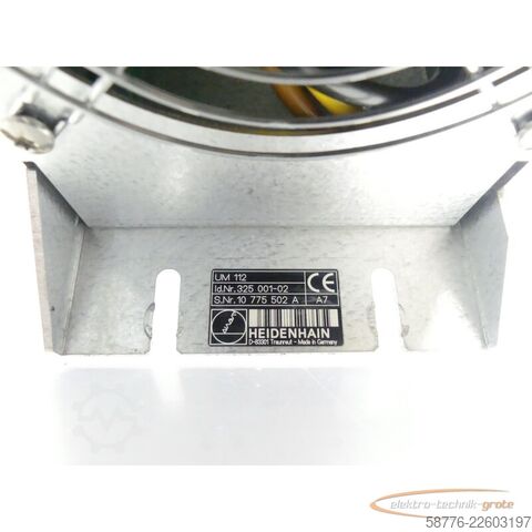 Component Heidenhain UM 112 ID 325 001-02 SN10775502A generalüberholt mit 3 Mon. Gewährl.
