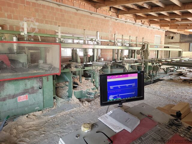 Through-feed machining center Hundegger P10