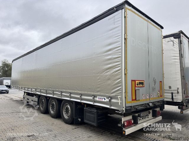 Open semitrailer with tarp Schmitz Cargobull Curtainsider Standard