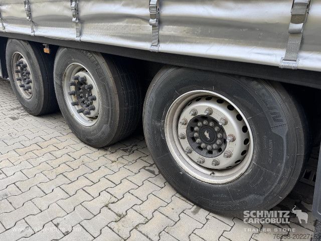 Open semitrailer with tarp Schmitz Cargobull Curtainsider Standard