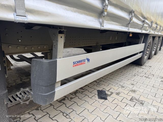 Open semitrailer with tarp Schmitz Cargobull Curtainsider Standard