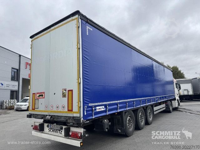 Open semitrailer with tarp Schmitz Cargobull Curtainsider Standard