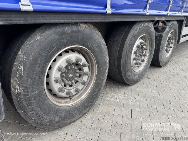Open semitrailer with tarp Schmitz Cargobull Curtainsider Standard