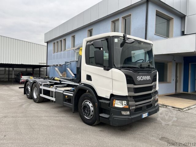 Roll-off tipper truck SCANIA P 450