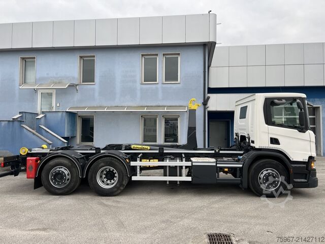 Roll-off tipper truck SCANIA P 450