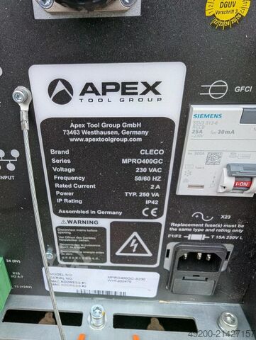 Screwdriver control Apex Cleco MPRO 400GC