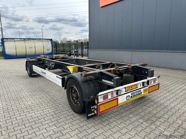 Platform trailer Krone N/A AZ18 MAXI / 2-axle drawbar trailer / BDF / ...