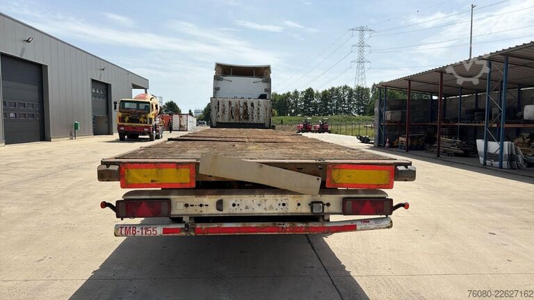 Plattformanhänger Krone SD27 (DRUM BRAKES / FREINS TAMBOURS / REMORQUE ...
