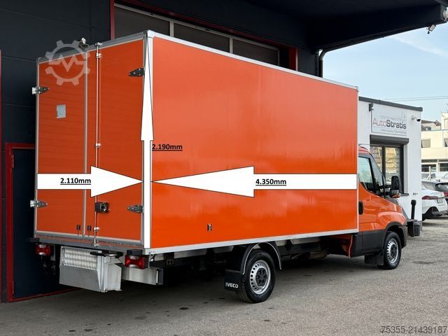 Box van IVECO Daily 35S14A Hi-Matic Klima 4,35m Portaltüren